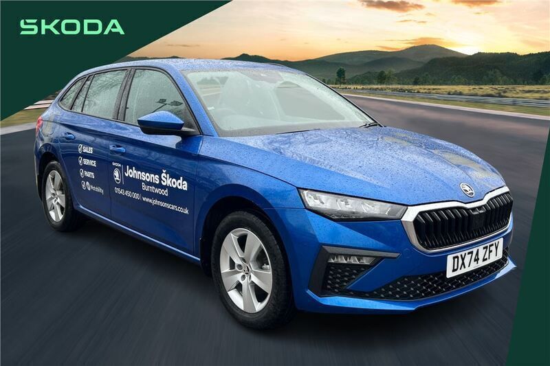 Blue Used 2024 Skoda Scala SE Hatchback | £16,350 (Fair price) - Image 1/4
