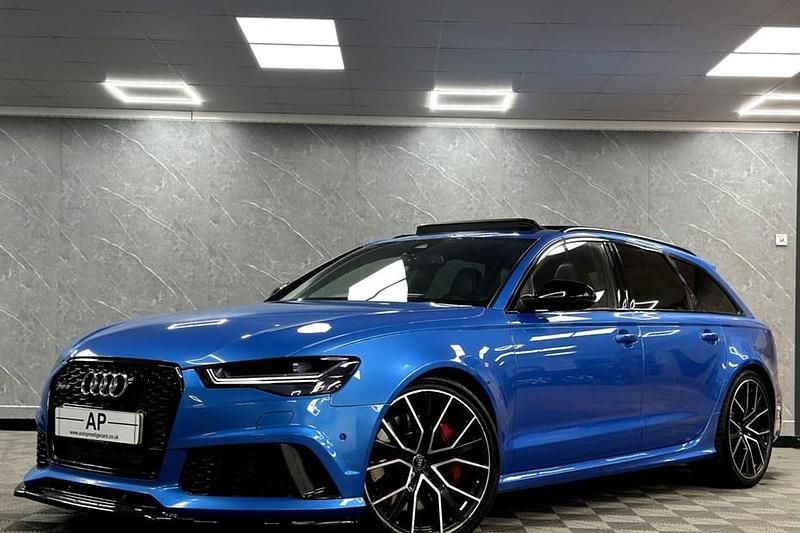 Used Audi RS6 Performance 2017 Blue Estate