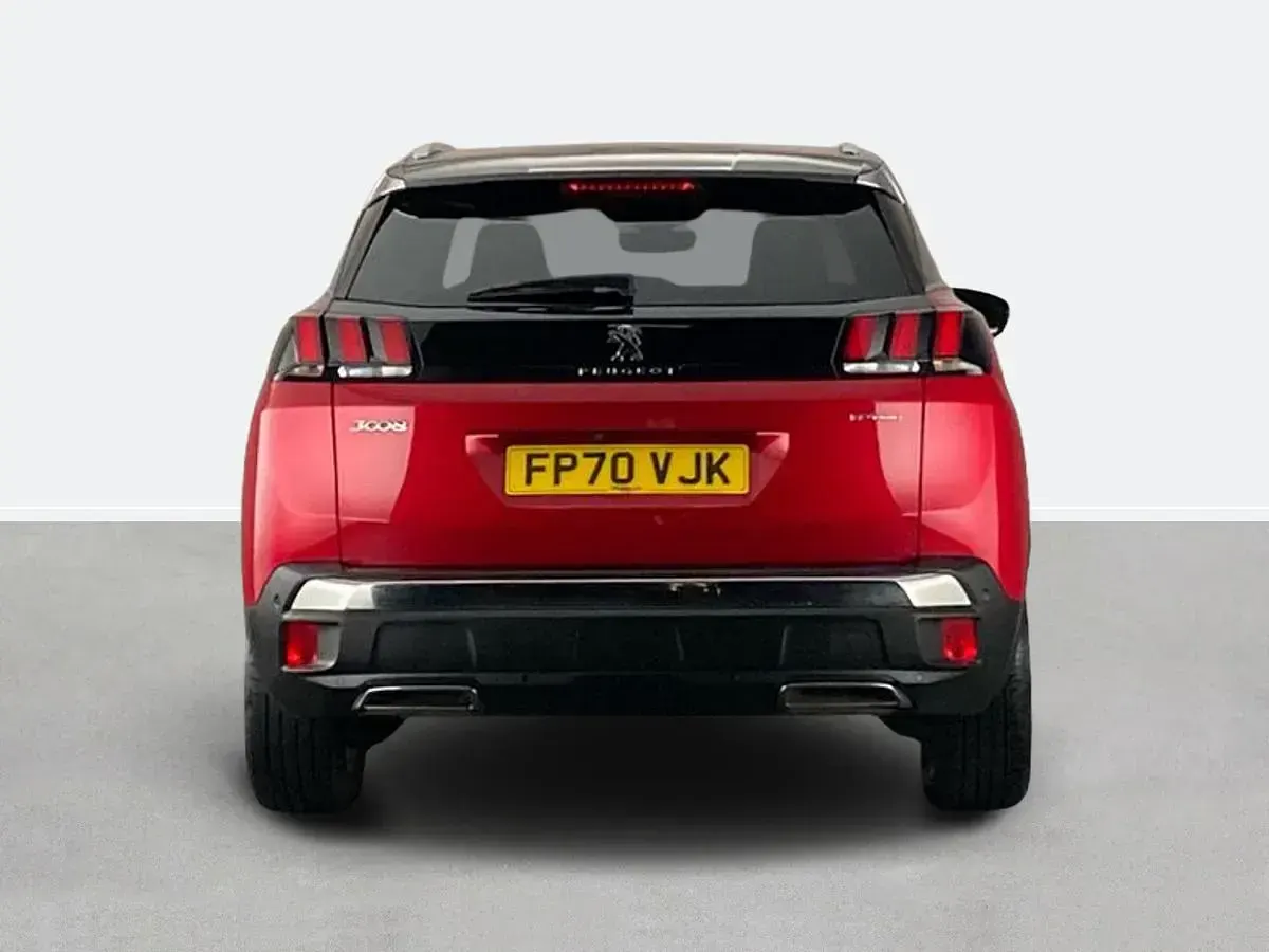 Used Peugeot 3008 GT-line 300 HP (220 kW) 2020 Red SUV