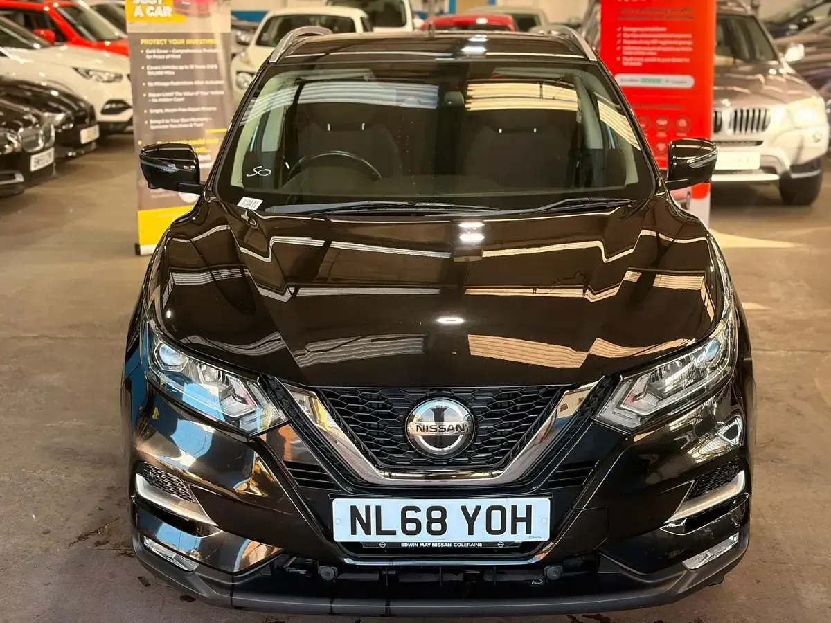 Used Nissan Qashqai N-Connecta 2018 Black SUV