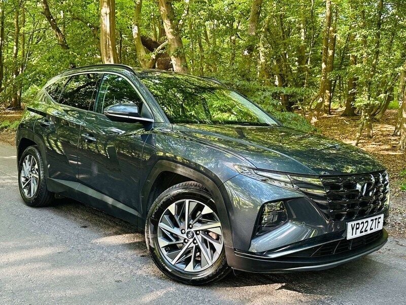Grey Used 2022 Hyundai Tucson Premium SUV | £11,158 (Fair price) - Image 1/4