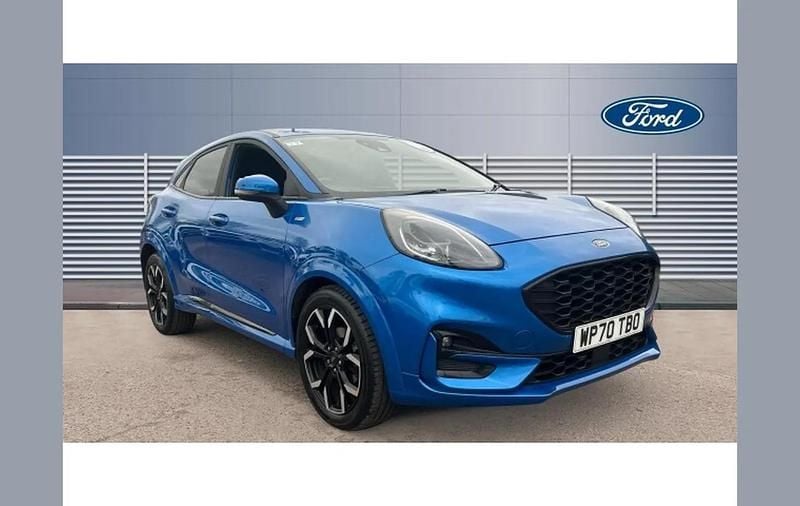 Used Ford Puma ST-Line X 125 HP (91 kW) 2020 Blue SUV