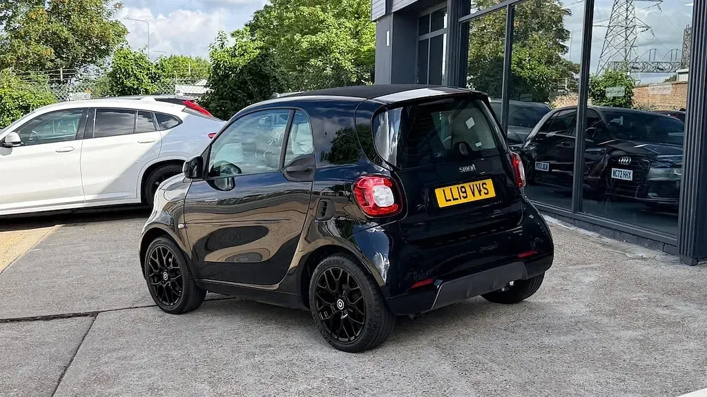 Used Smart ForTwo Coupé 2019 Black Coupe