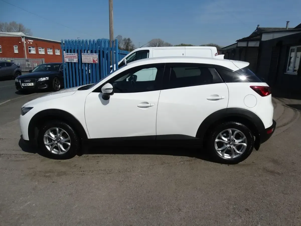 Begagnad Mazda CX-3 150 HK (110 kW) 2015 Vit SUV
