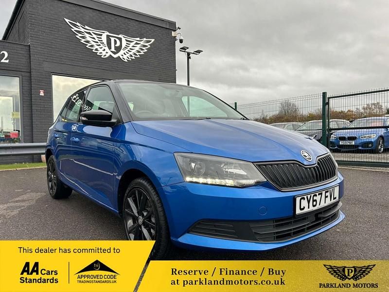Used Skoda Fabia Colour Edition 2017 Blue Hatchback