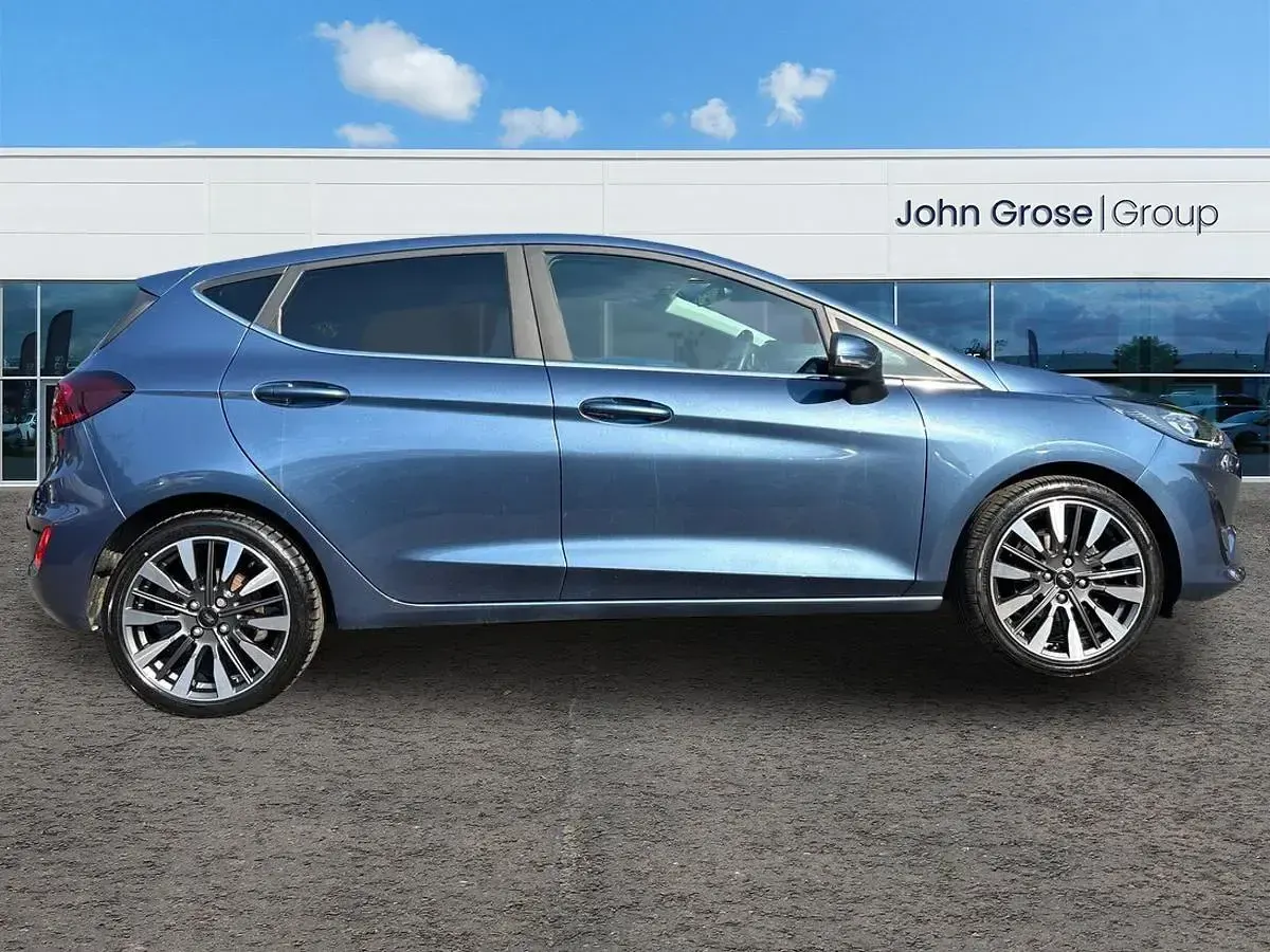 Used Ford Fiesta Titanium X 2022 Blue Hatchback