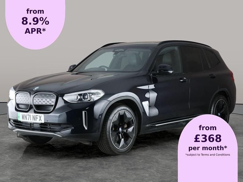 Black Used 2021 BMW iX3 Comfort Edition SUV | £24,213 (Good price) - Image 1/2