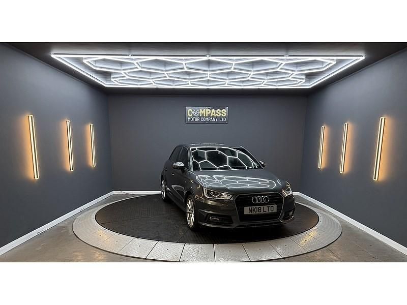 Used Audi A1 Sportback S-Line 125 HP (91 kW) 2018 Grey Hatchback