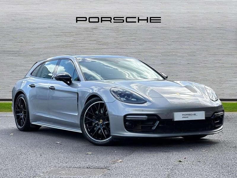 Silver Used 2018 Porsche Panamera Sport Turismo Sedan | £46,950 (Expensive) - Image 1/4