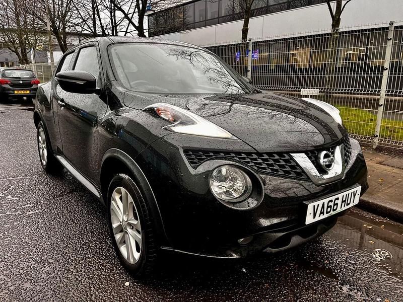 Used Nissan Juke N-Connecta 110 HP (80 kW) 2016 Black SUV