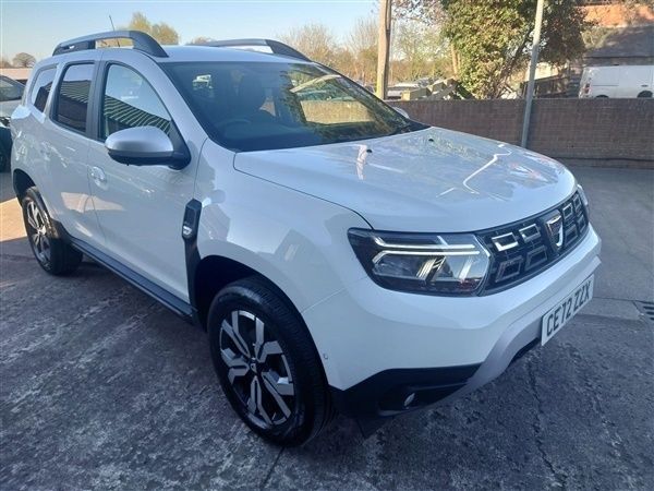 White Used 2022 Dacia Duster Prestige SUV | £14,225 (A bit pricey) - Image 1/1