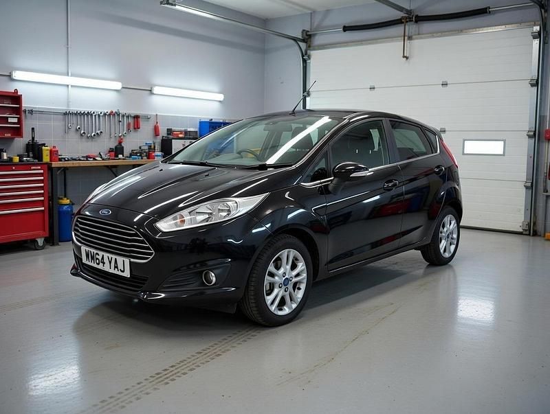 Used Ford Fiesta Zetec 2015 Black Hatchback