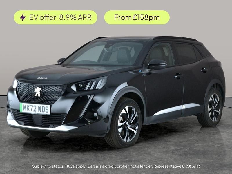 Black Used 2022 Peugeot 2008 GTi SUV | £11,775 (Good price) - Image 1/3