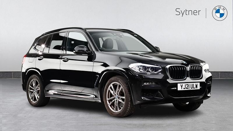 Used BMW X3 M Sport 187 HP (137 kW) 2021 Black SUV