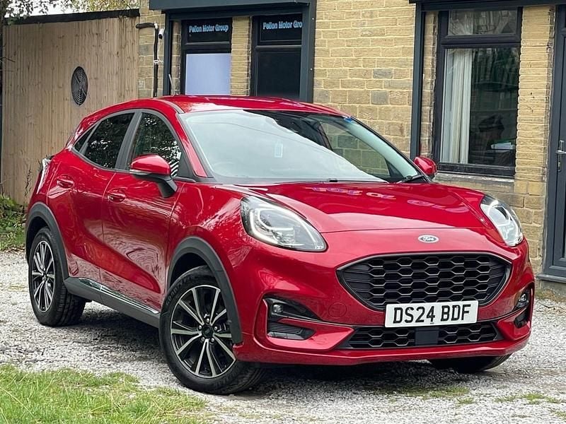 Red Used 2024 Ford Puma Gen-E Titanium Hatchback | £12,990 - Image 1/4