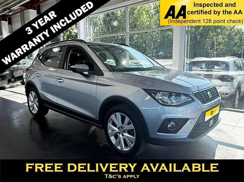 Silver Used 2018 Seat Arona SE Technology SUV | £10,395 (Fair price) - Image 1/3