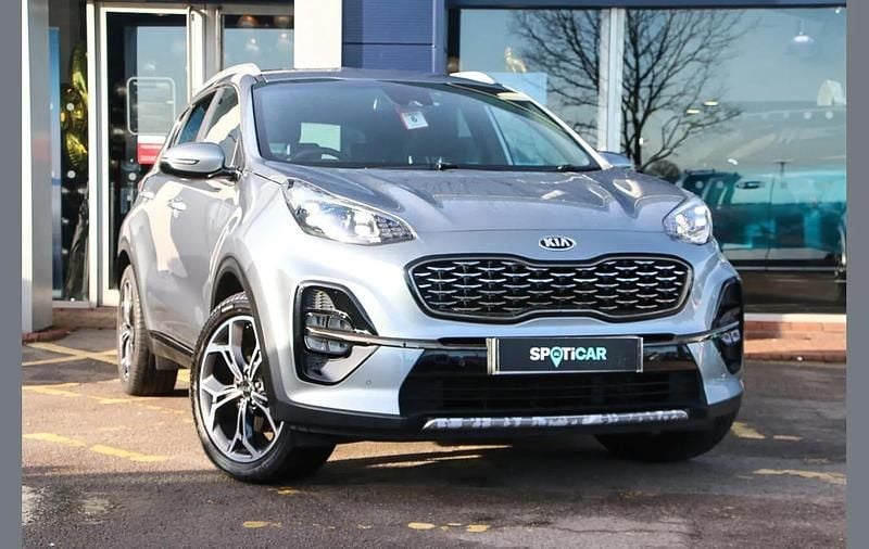 Used Kia Sportage GT-Line 134 HP (98 kW) 2019 Silver SUV
