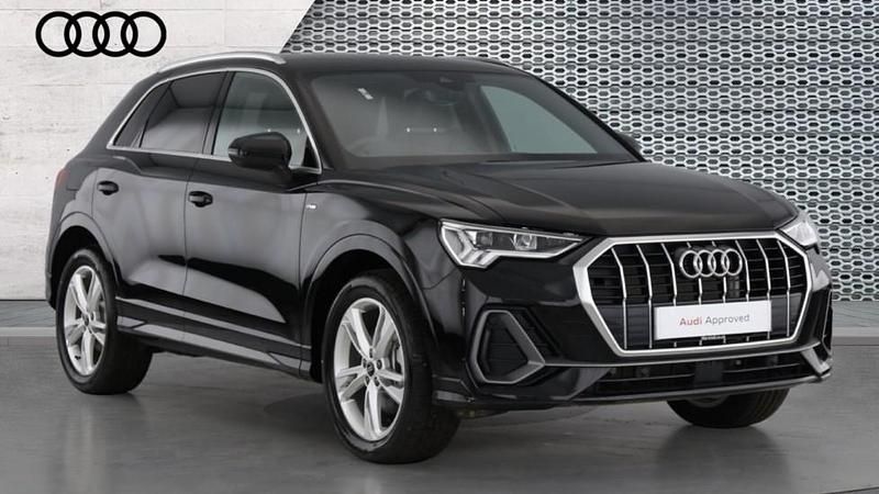 Mythos black New 2024 Audi Q3 S-Line SUV | £32,554 (Fair price) - Image 1/4