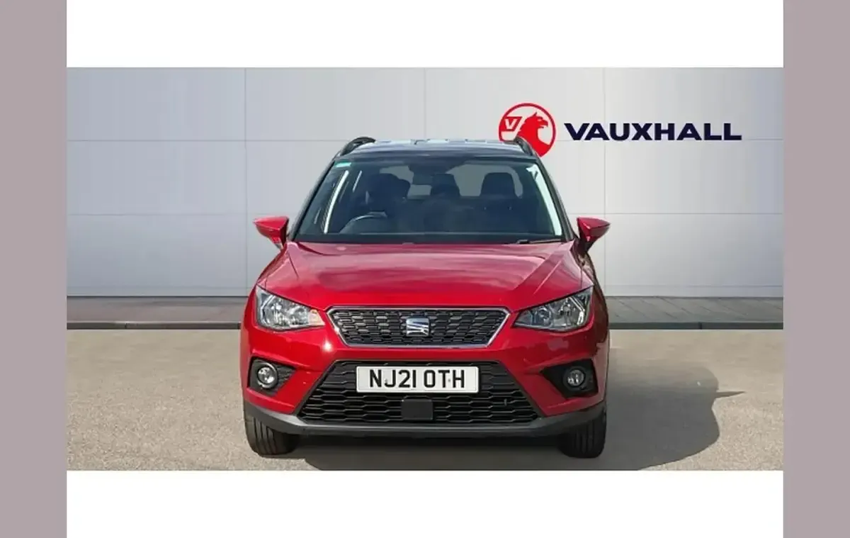 Used Seat Arona SE Technology 95 HP (69 kW) 2021 Red SUV