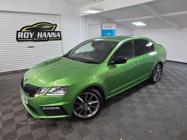 Used Skoda Octavia vRS 150 HP (110 kW) 2017 Green Hatchback