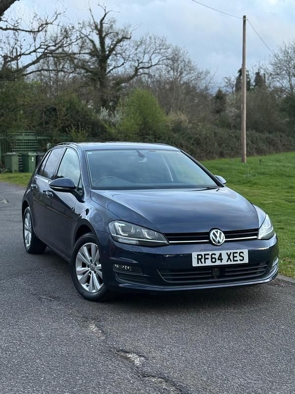 Used VW Golf VII S 2014 Blue Hatchback