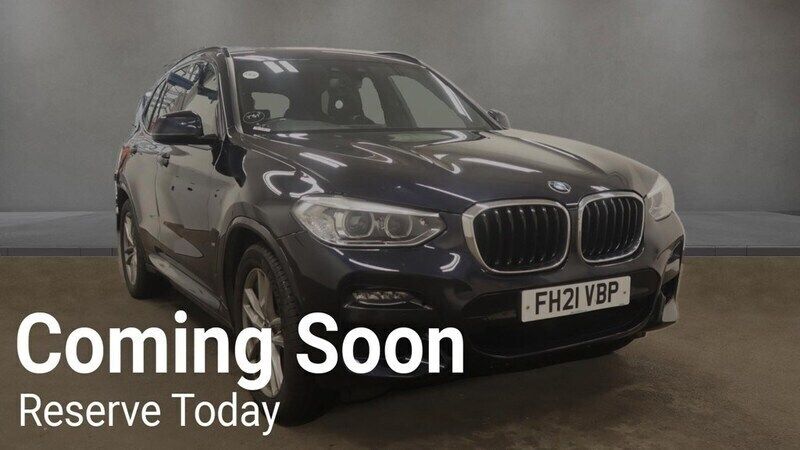 Black Used 2021 BMW X3 M Sport SUV | £17,990 (Super price) - Image 1/3