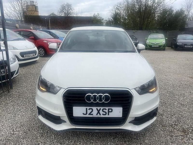 Used Audi A1 S-Line 105 HP (77 kW) 2013 White Hatchback