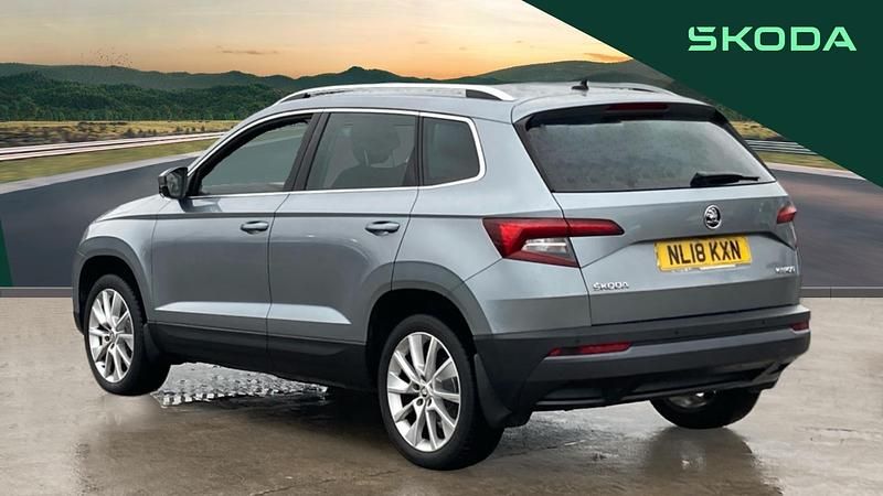 Used Skoda Karoq SE L 150 HP (110 kW) 2018 Grey SUV