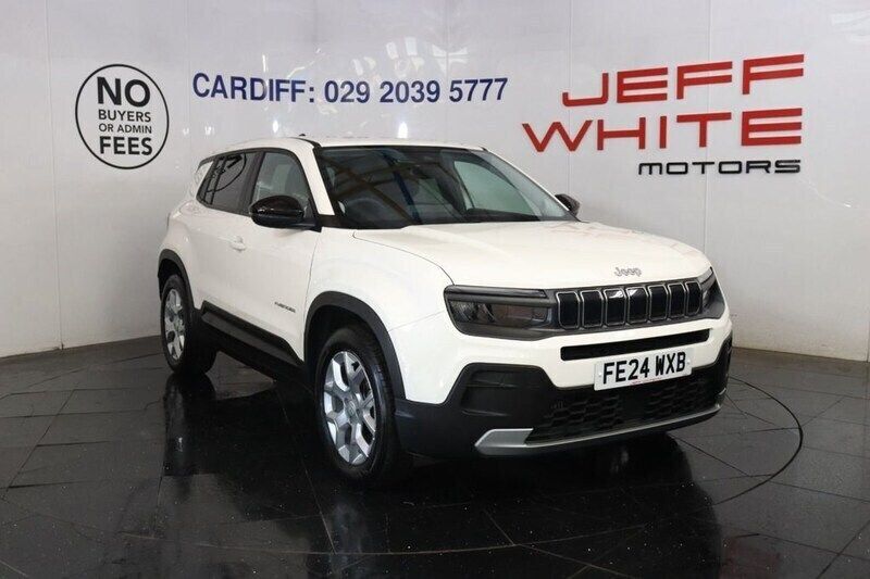 White Used 2024 Jeep Avenger Altitude SUV | £18,988 (Fair price) - Image 1/4