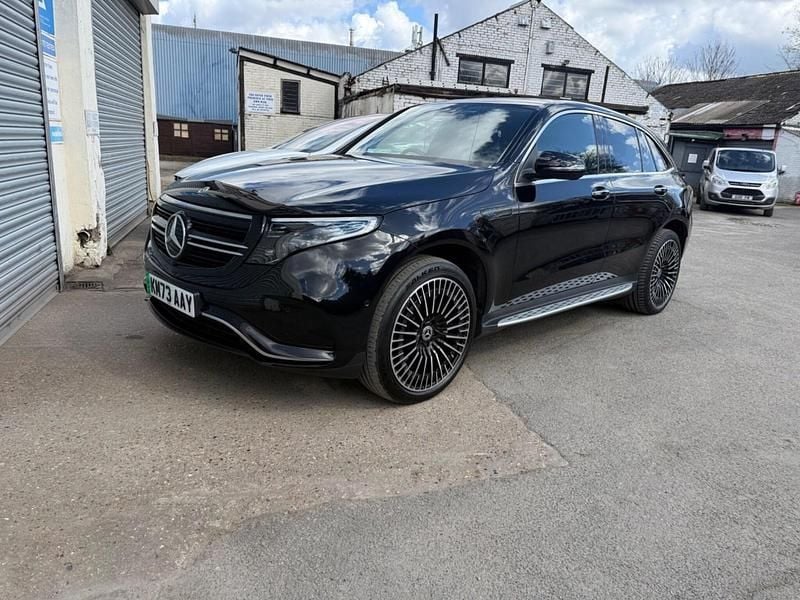 Used Mercedes EQC400 AMG Line Premium 300 kW (408 HP) 2023 Black SUV