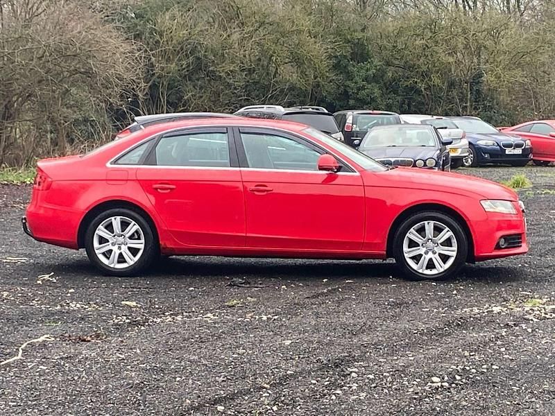 Used Audi A4 2009 Red Sedan
