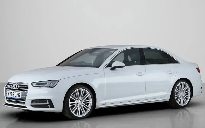 Used Audi A4 S-Line 272 HP (200 kW) 2016 White Sedan