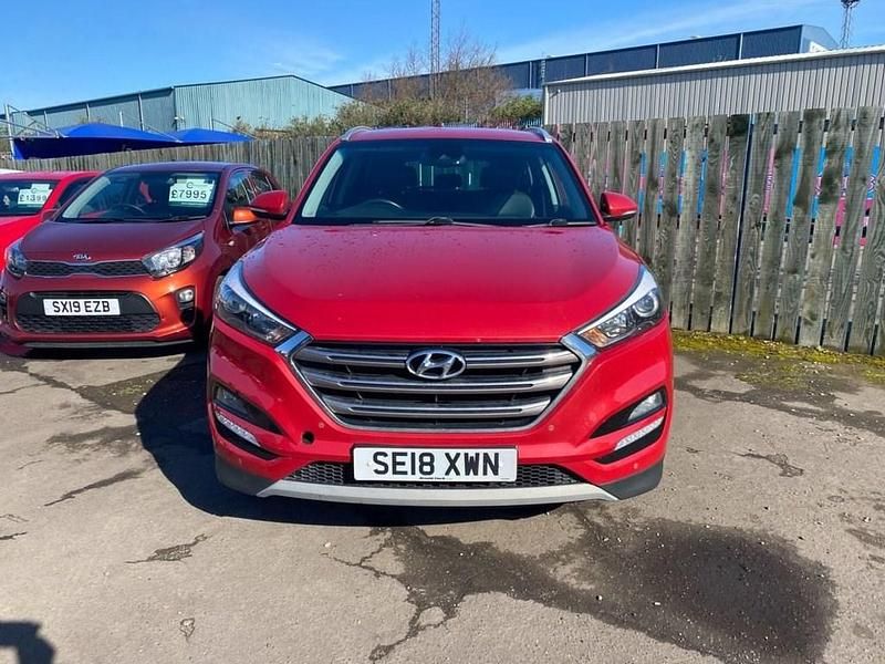 Used Hyundai Tucson Edition 116 HP (85 kW) 2018 Red SUV