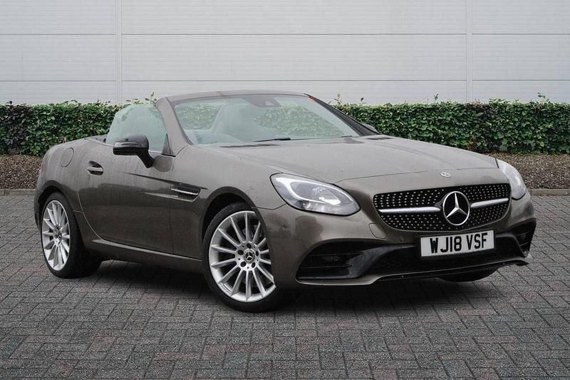 Used Mercedes SLC200 AMG line 2018 Grey Cabriolet