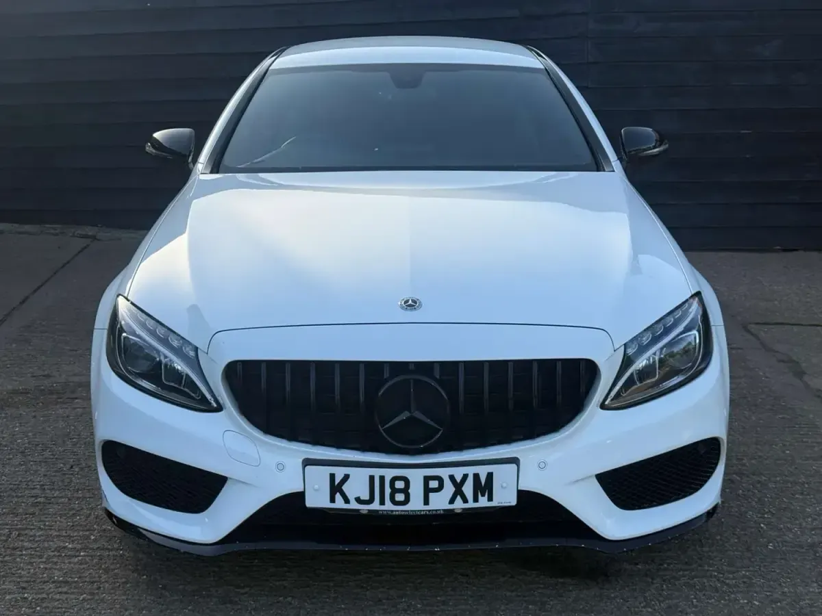 Second-hand Mercedes C250 AMG line 204 CP (150 kW) 2018 Alb Coupe
