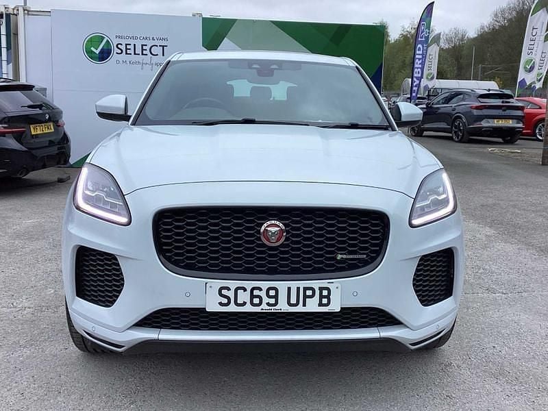 Używany Jaguar E-Pace Chequered Flag 2019 Biały SUV
