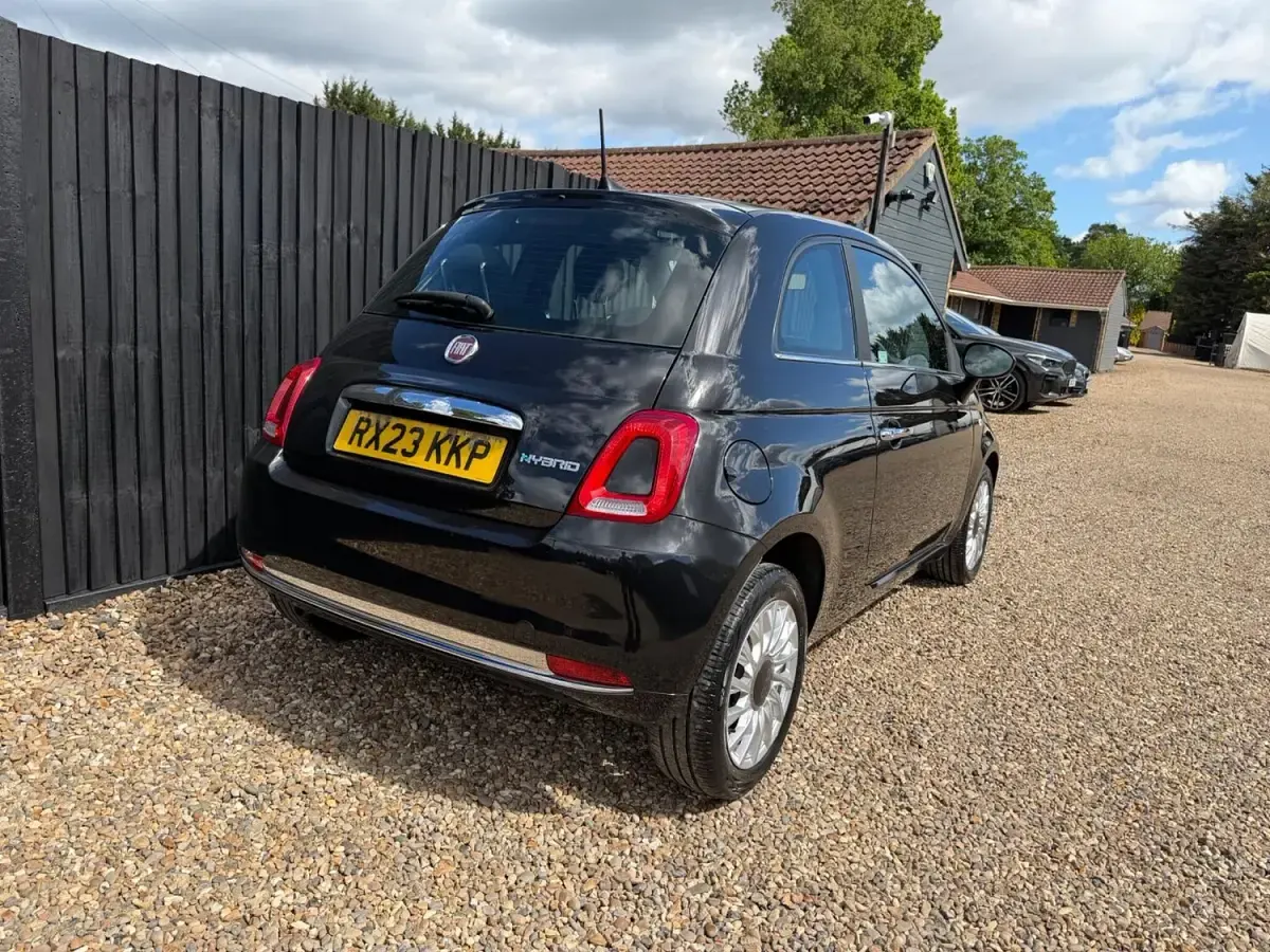 Used Fiat 500 2023 Black Hatchback