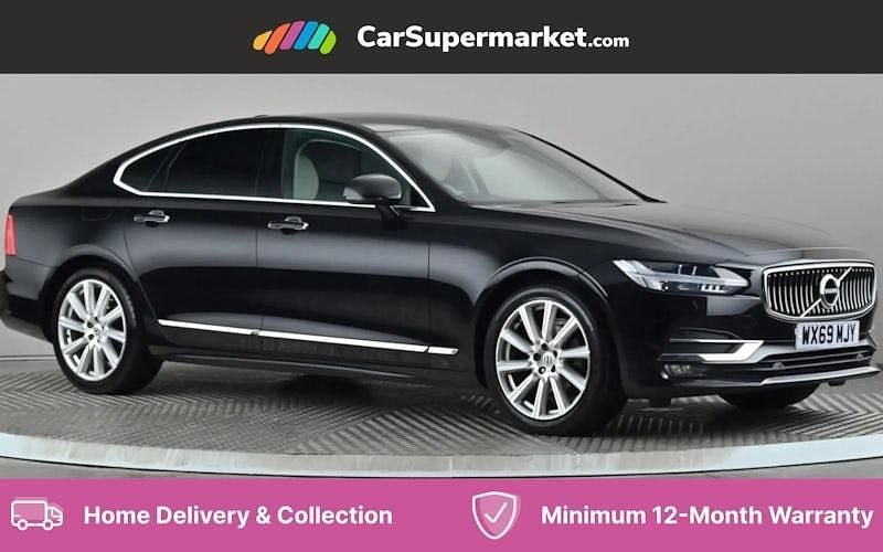 Black Used 2019 Volvo S90 Inscription Sedan | £17,797 (Fair price) - Image 1/4
