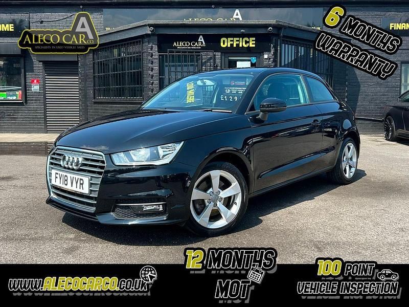 Black Used 2018 Audi A1 Sport Hatchback | £11,295 (Good price) - Image 1/4