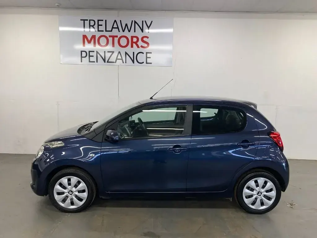 Used Citroën C1 Feel 68 HP (50 kW) 2018 Blue Hatchback