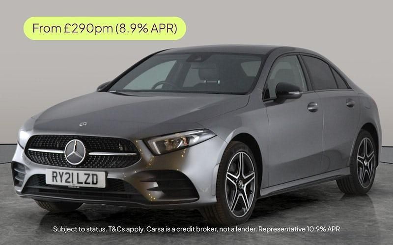 Grey Used 2021 Mercedes A250 AMG line Sedan | £19,472 (Good price) - Image 1/2