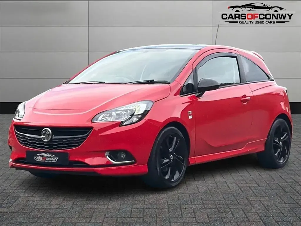 Used Vauxhall Corsa Edition 100 HP (73 kW) 2015 Red Hatchback