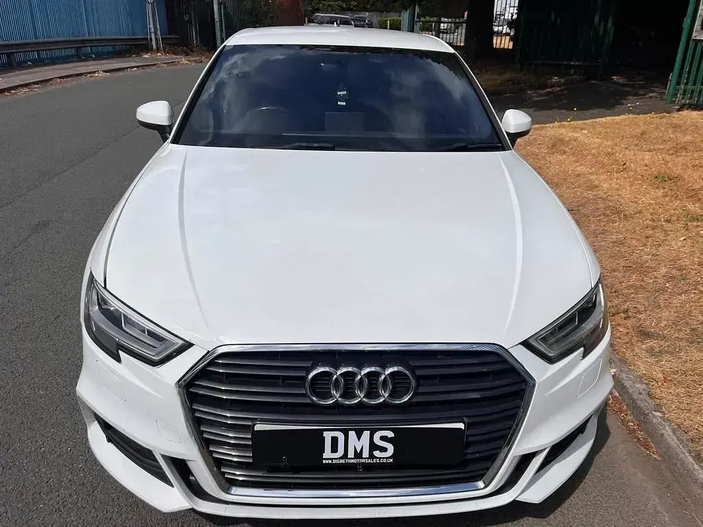 Used Audi A3 Sportback S-Line 2016 White Hatchback