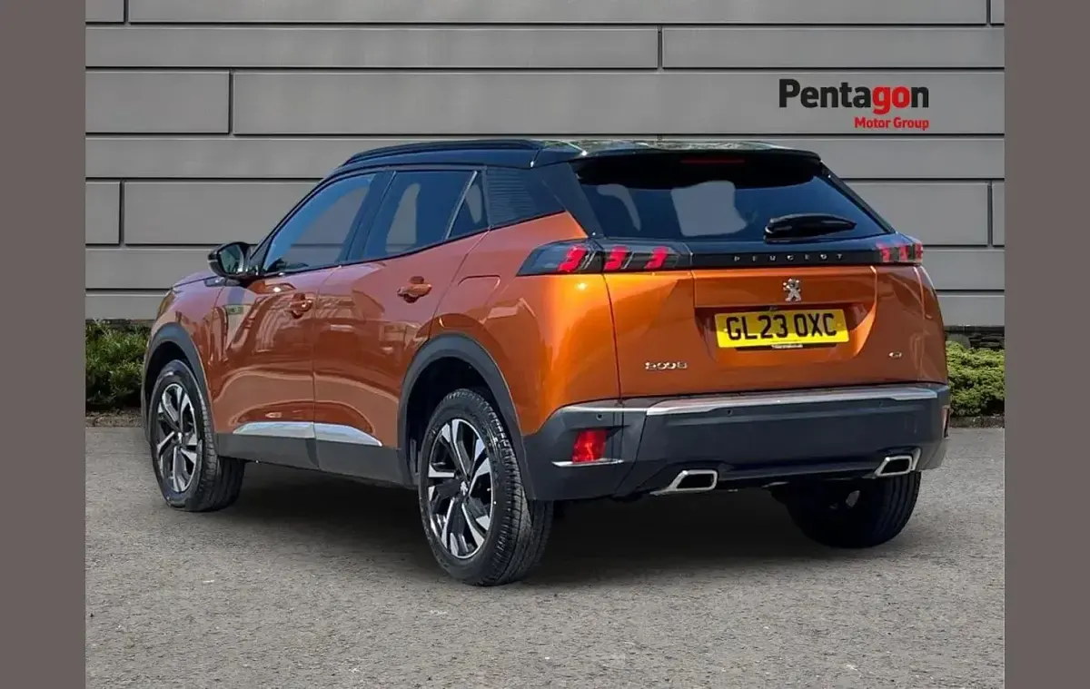 Used Peugeot 2008 GTi 128 HP (94 kW) 2023 Orange SUV