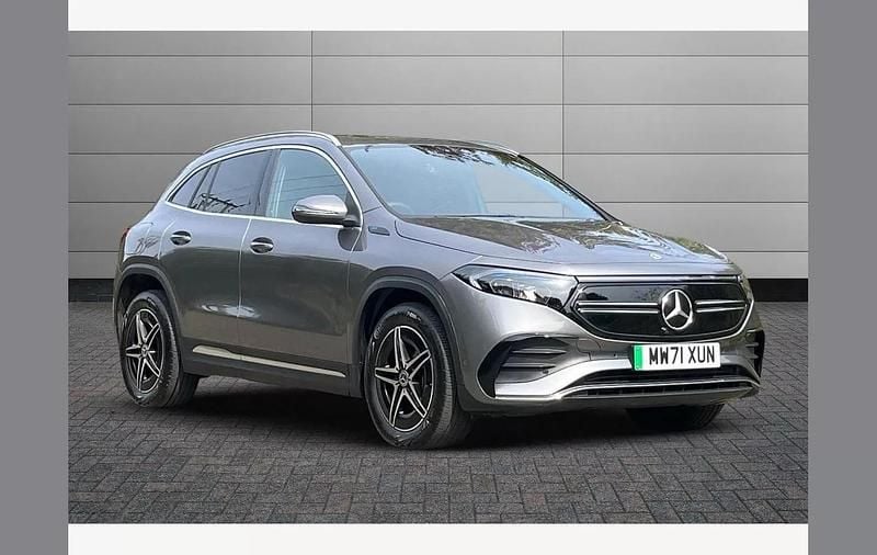 Mountain grey Used 2021 Mercedes EQA250 AMG line SUV | £23,450 (Fair price) - Image 1/2