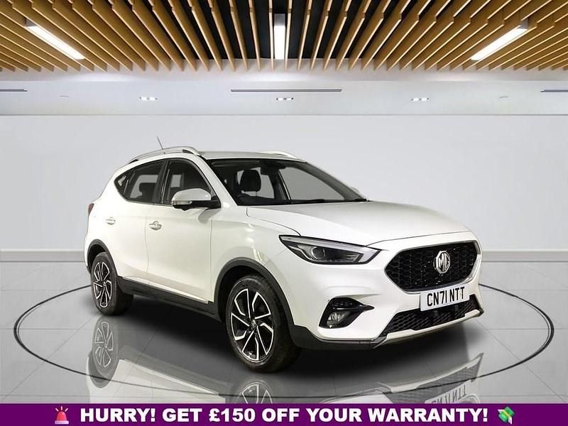 White Used 2021 MG ZS Exclusive Sedan | £9,449 (Fair price) - Image 1/4