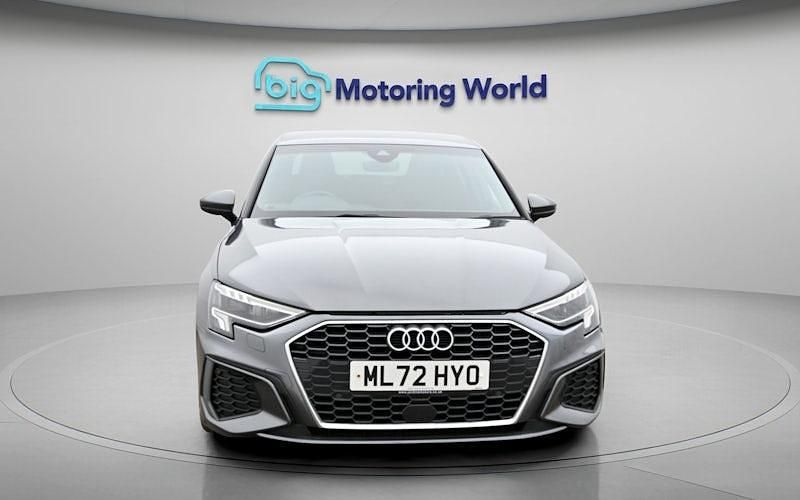 Begagnad Audi A3 S-Line 110 HK (80 kW) 2023 Grå Sedan