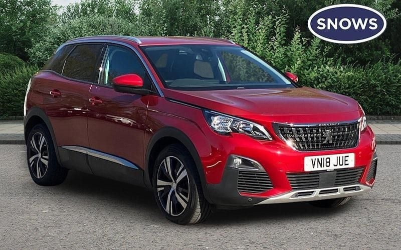 Used Peugeot 3008 Allure 165 HP (121 kW) 2018 Red SUV