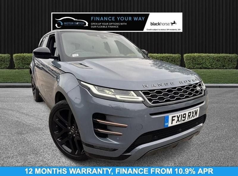 Grey Used 2019 Land Rover Range Rover evoque First Edition SUV | £17,395 (Fair price) - Image 1/3