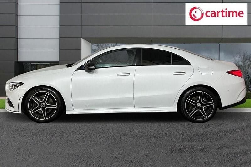 Used Mercedes CLA200 AMG Line Premium 163 HP (119 kW) 2023 White Coupe